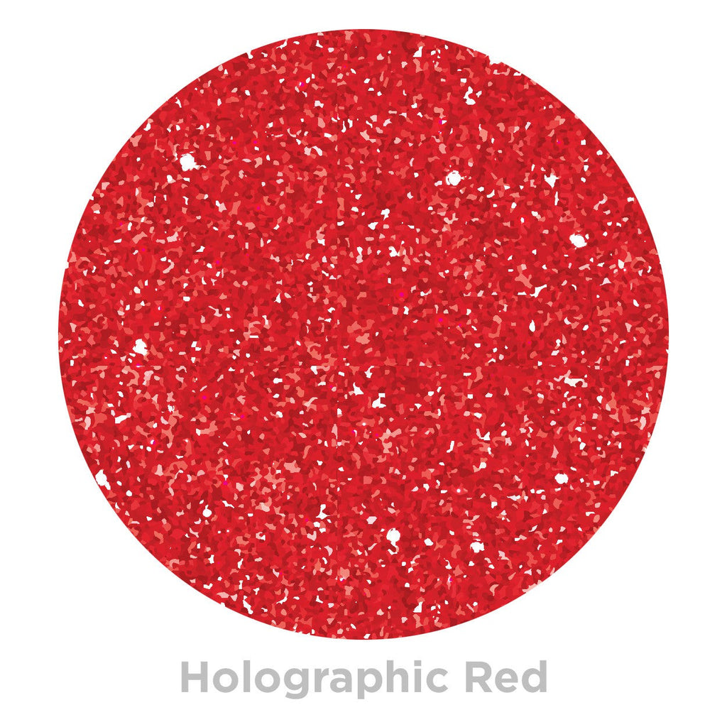 HOLOGRAPHIC CONFETTI - RED