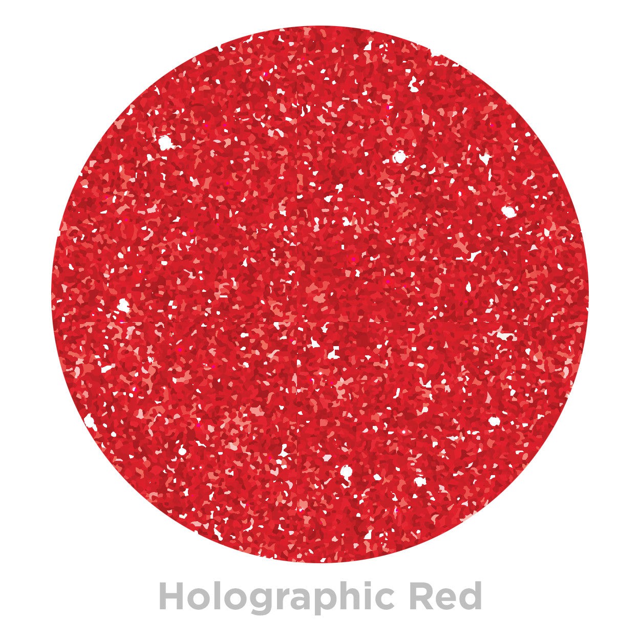 HOLOGRAPHIC CONFETTI - RED