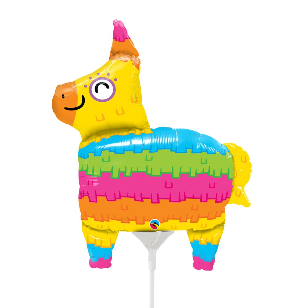 14 inch RAINBOW PINATA MINI SHAPE (AIR-FILL ONLY)